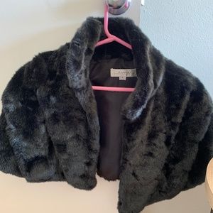 Tahari Fur Shrug